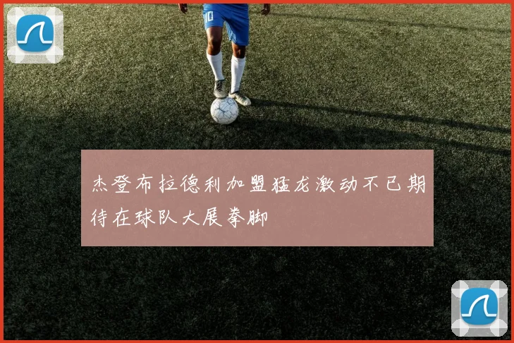 杰登布拉德利加盟猛龙激动不已期待在球队大展拳脚